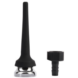 Chisa Novelties Embout de lavement Pointe Black Mont 8 x 1.3cm